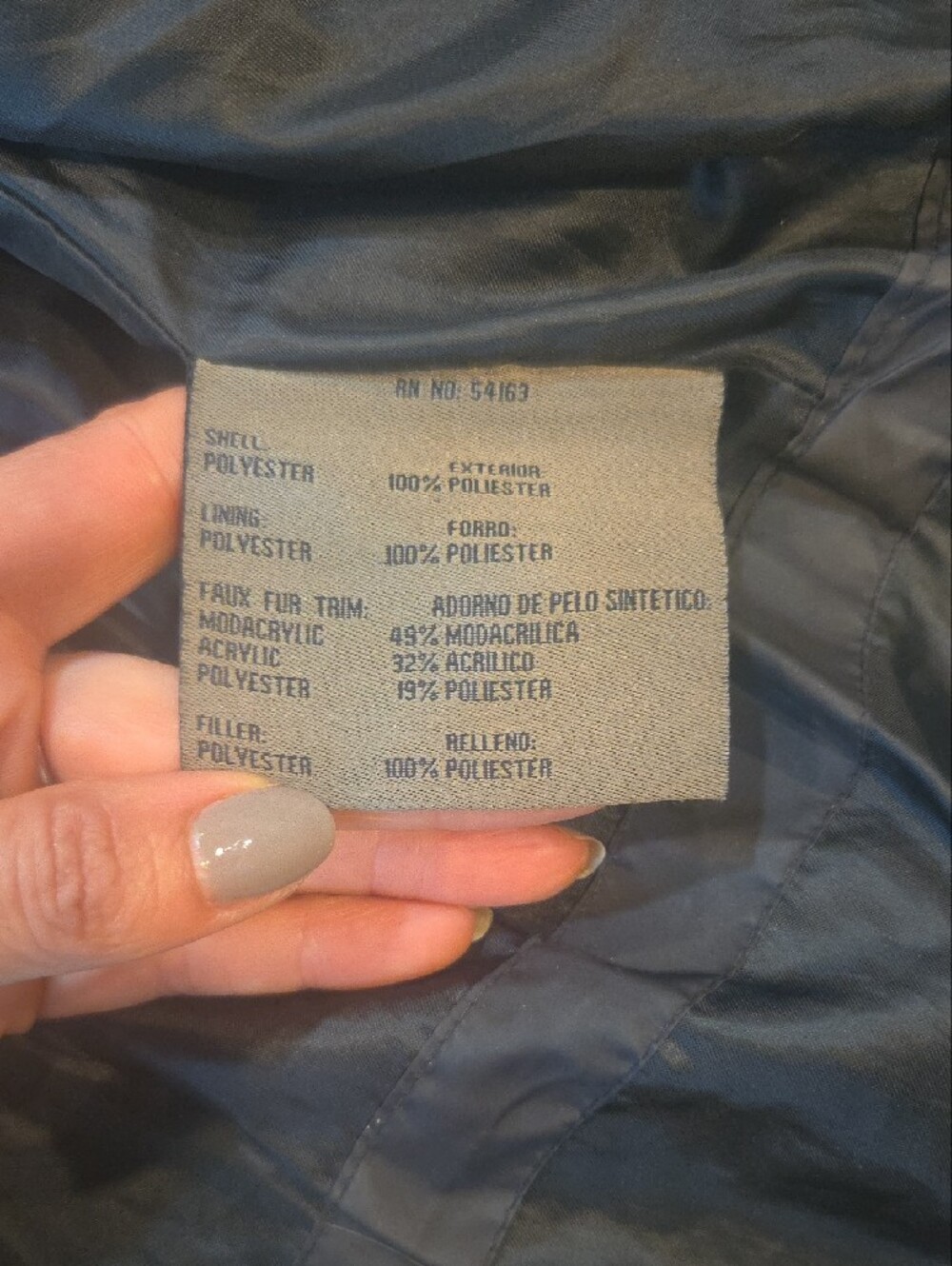 Marc New York Black Quilted Puffer Jacket with Faux Fur Trim - Picture 11 of 12
